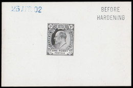 Cape Of Good Hope 1902 KEVII 1d Die Proof Before Hardening - Cape Of Good Hope (1853-1904)