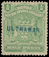 Rhodesia 1898 Arms ½d Portuguese Colonial Specimen - Autres & Non Classés