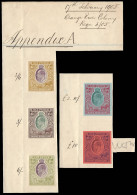 Orange River Colony Revenue 1905 KEVII Colour Trials Appendix A - Oranje Vrijstaat (1868-1909)