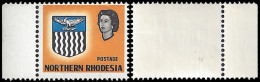 Northern Rhodesia 1963 9d Value & Orange (Eagle) Omitted - Rhodésie Du Nord (...-1963)