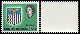Northern Rhodesia 1963 4d Value Omitted VF/M  - Rhodésie Du Nord (...-1963)