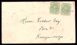 Natal 1900 Rare Colenso Postmark Letter - Natal (1857-1909)