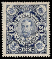 South Africa 1910 2Â½d Union Commemorative Specimen SA1 - Non Classés