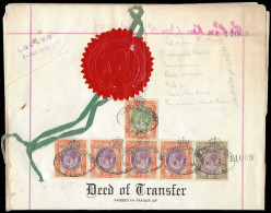 South Africa Revenues 1925 Transfer Deed KGV To £2 - Non Classés