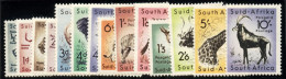 South Africa 1954 Animals Set VF/M  - Non Classés