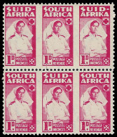South Africa 1942 Bantam 1d Roulettes Misplaced Block - Ohne Zuordnung