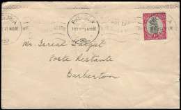 South Africa 1939 Barberton Flood Mail, Pretoria To Barberton - Zonder Classificatie