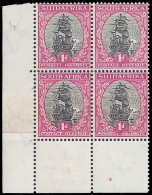 South Africa 1930 1d Ship Type II Joined Paper Block, Scarce - Zonder Classificatie