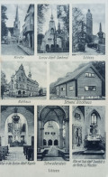 Lützen, Kirche, Gustav-Adolf-Denkmal, Schwed. Blockhaus, Um 1920 - Lützen