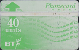 UK - British Telecom L&G  BTD039 - 8th Issue Phonecard Definitive - 40 Units - 207A - BT Definitive Issues