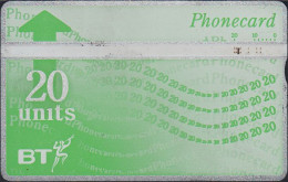 UK - British Telecom L&G  BTD044 - 9th Issue Phonecard Definitive - 20 Units - 344A - BT Emissions Définitives