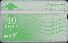 UK - British Telecom L&G  BTD045 - 9th Issue Phonecard Definitive - 40 Units - 304F - BT Definitive Issues