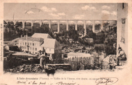 CPA L ISLE JOURDAIN 86 / VALLEE DE LA VIENNE RIVE DROITE / RARE JULES ROBUCHON 1902 - L'Isle Jourdain