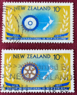 NZ Mi 551 - Yv 531 Error: Gold Print Incomplete / Almost Absent - Variétés Et Curiosités