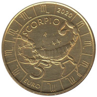 SAX00520.3 - SAINT MARIN - 5 Euros - Signes Du Zodiaque - Scorpion - 2020 - San Marino