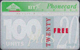 UK - British Telecom L&G  BTD050 - 10th Issue Phonecard Definitive 100+20 (Bonus Units) - 120 Units - 423D - BT Definitive Issues