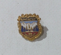 59763 SPILLA PINS Smaltata - Innsbruck Olympiastadt Souvenir - 1 Cm - Steden