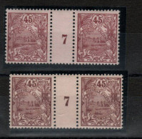 Nouvelle - Calédonie _ 2 Millésimes -  (1907) 2 Couleures -  N°99 - Sonstige & Ohne Zuordnung