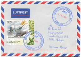 Cover Burundi 2022 Imperforated Parrot Cockatoo - Brieven En Documenten