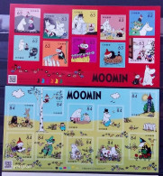 Japan 2021, Moomin Comics, Two MNH S/S - Neufs