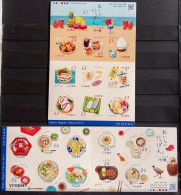 Japan 2023, Delicious Japanese Food, Two MNH Unusual S/S - Neufs