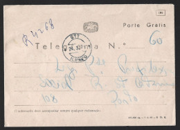 Registered Telegram Letter 1967. Obliteration Of Ílhavo 1971. Carta De Telegrama Registado De 1967. Obliteração Ílhavo - Storia Postale