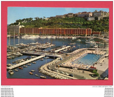 CP (W 325) (PRINCIPAUTÉ DE MONACO) La Piscine Olympique Et Le Port (animée, Vieilles Voitures) - Harbor