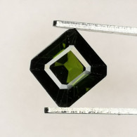 Tourmaline Verte Naturelle Du Nigeria - VS - Octogone 1.52 Carat - 6.8 X 7.0 X 4.4 Mm - Toermalijn