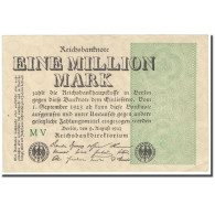 Billet, Allemagne, 1 Million Mark, 1923, 1923-08-09, KM:102b, SUP - 1 Mio. Mark