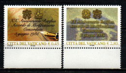 VATICANO - 2005 - CONCORDATO TRA SANTA SEDE E STATO ITALIANO - MNH - Unused Stamps
