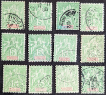 59 X12 Type Groupe Nouvelle Calédonie 1 - Used Stamps