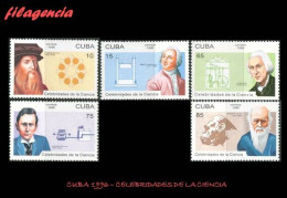 CUBA MINT. 1996-03 CELEBRIDADES DE LA CIENCIA - Ungebraucht