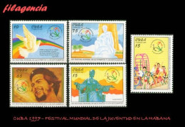 CUBA MINT. 1997-14 FESTIVAL MUNDIAL DE LA JUVENTUD & LOS ESTUDIANTES EN LA HABANA - Ungebraucht