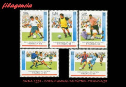 CUBA MINT. 1998-03 COPA MUNDIAL DE FÚTBOL FRANCIA 98 - Ungebraucht