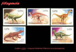 CUBA MINT. 1999-06 FAUNA PREHISTÓRICA. DINOSAURIOS - Ongebruikt