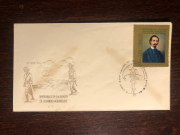 CUBA FDC COVER 1972 YEAR DOCTOR  AGRAMONTE HEALTH MEDICINE STAMP - Lettres & Documents