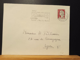 Marianne De Decaris 1263 Sur Lettre Paris VIII Rue De La Boétie Le 25/09/1963 - 1960 Marianne Van Decaris