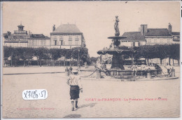 VITRY-LE-FRANCOIS- LA FONTAINE- PLACE D ARMES - Vitry-le-François