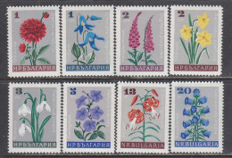 Bulgaria 1966 -Garden Flowers, Mi-Nr. 1683/90, MNH** - Ungebraucht
