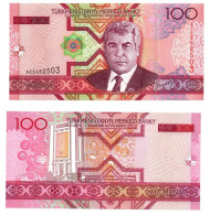 TURKMENISTAN - 2005 - 100 Manat - Note UNC     MyRef:OE - Turkmenistan