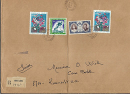 MONACO Ca.1968: LSC Rec. Pour Kusnacht (ZH, Suisse), Pliée - Briefe U. Dokumente