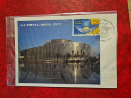 Lettre / Carte 1998 STRASBOURG PARLEMENT EUROPEEN FDC - Sonstige & Ohne Zuordnung