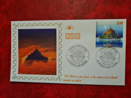 Lettre / Carte 1998 LE MONT SAINT MICHEL FDC - Other & Unclassified