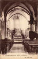 CPA Estrées-St-Denis Église Interieur (1186115) - Estrees Saint Denis