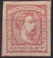 1874  Carlos VII, Y&T Yvert: C 5 - Unused Stamps