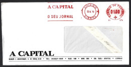 Letter Newspaper 'A Capital' With Banner 'A Capital O Seu Newspaper' Chiado 1970.Letter From The Newspaper 'A Capital' W - Brieven En Documenten