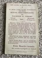 Scheut Elversele Pater Scheutist 1930 Pater Maurits Cornelis - Autres & Non Classés