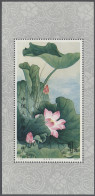 China (PRC): 1980, Lotosblumen, 1 Yüan, Tadellos Postfrischer Block, Mi.-Wert 50 - Ungebraucht