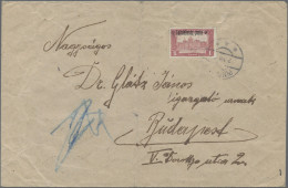 West Hungary: 1921, "Lajtabansag-Posta" On Parliament 1kr., Single Franking On C - Sonstige