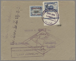 Zeppelin Mail - Overseas: 1930, SÜDAMERIKAFAHRT Der Graf Zeppelin (LZ 127). Zusa - Zeppeline